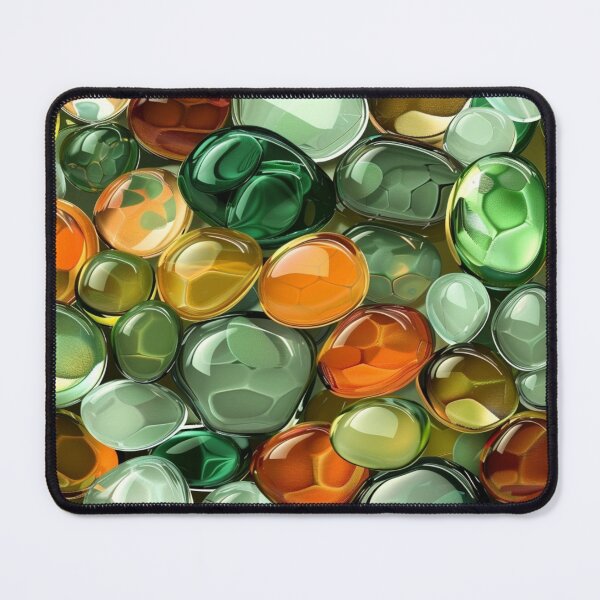 Item preview, Crystal Colorful Pebbles designed and sold by NicolasGlowArt.