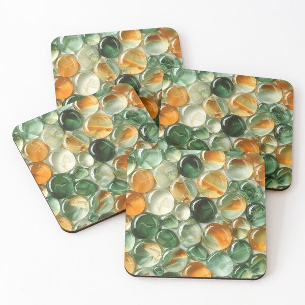 Item preview, Colorful Shiny Pebbles designed and sold by NicolasGlowArt.