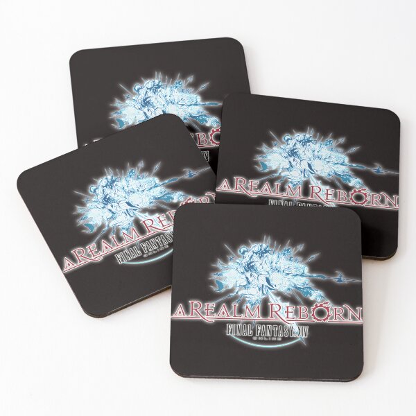 Item preview, Final Fantasy Xiv A Realm Reborn Logo designed and sold by EmCasanova.