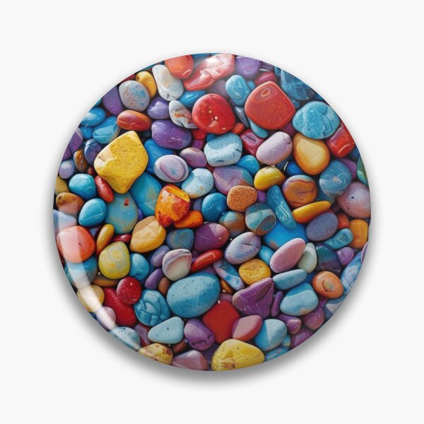 Item preview, Tiny Colorful Pebbles designed and sold by NicolasGlowArt.