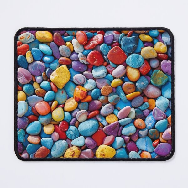 Item preview, Tiny Colorful Pebbles designed and sold by NicolasGlowArt.