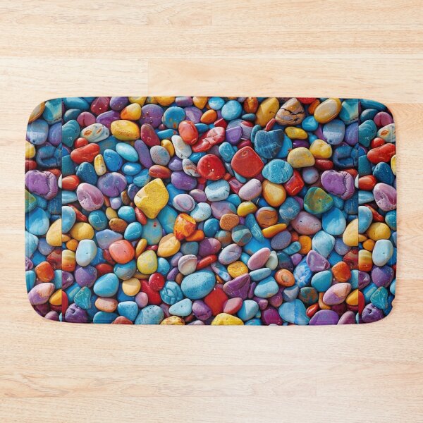 Item preview, Tiny Colorful Pebbles designed and sold by NicolasGlowArt.