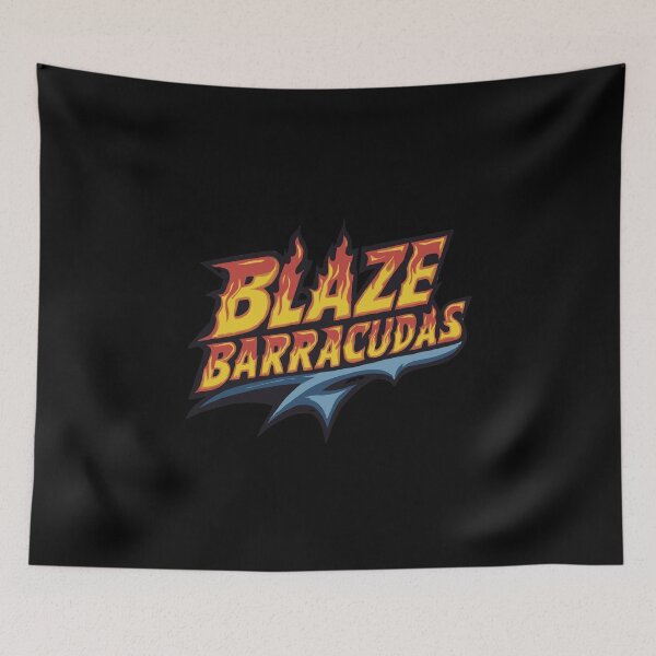 Item preview, Blaze Barracudas, a freely invented sports team designed and sold by Pflugart.