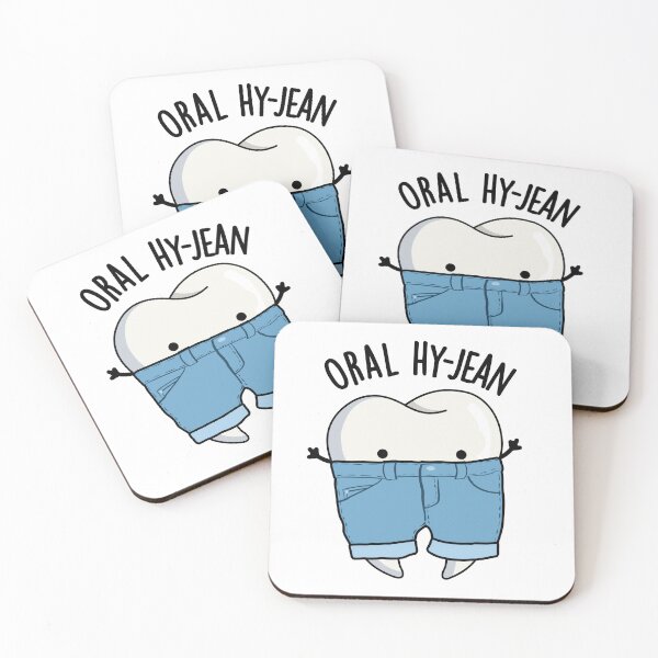 Item preview, Oral Hy-jean Funny Tooth Pun  designed and sold by punnybone.
