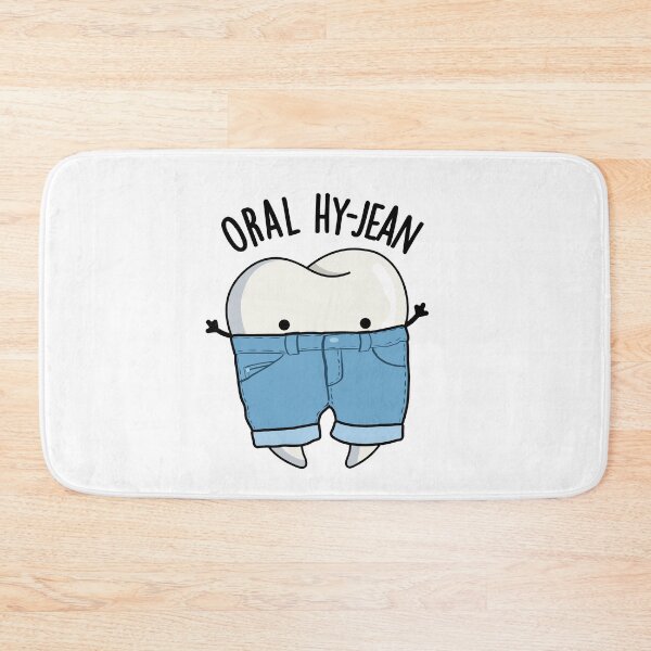 Item preview, Oral Hy-jean Funny Tooth Pun  designed and sold by punnybone.