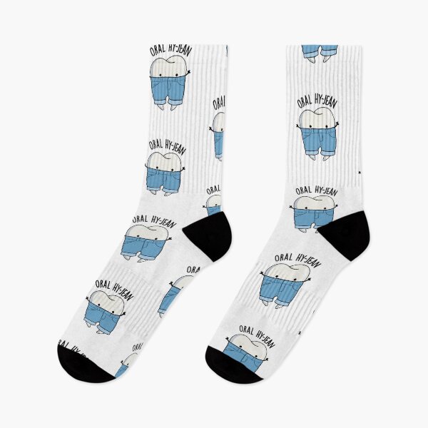 Item preview, Oral Hy-jean Funny Tooth Pun  designed and sold by punnybone.