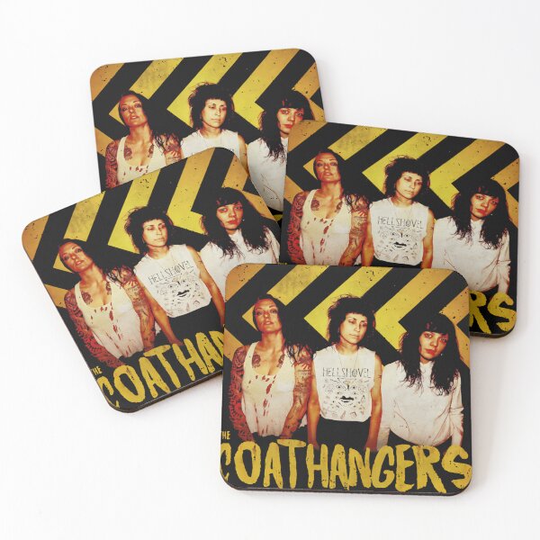 Item preview, The Coathangers Band Punk Garage Rock designed and sold by HankAHammond.