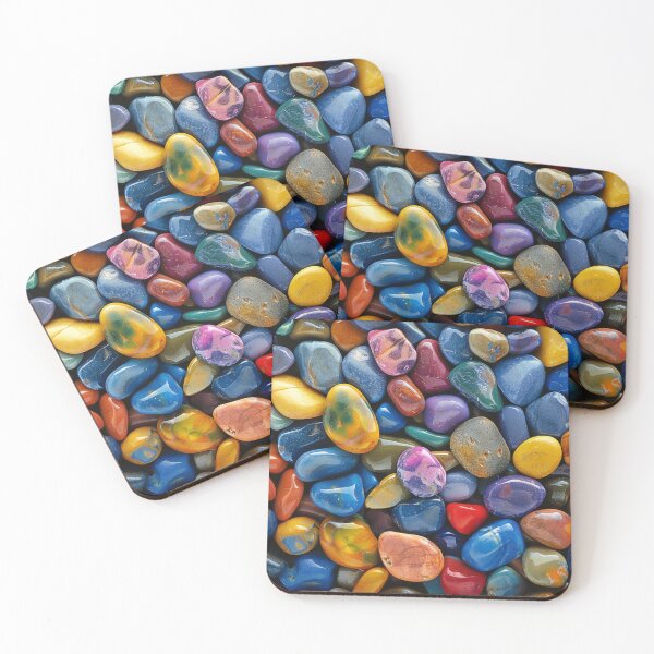 Item preview, Colorful Tiny Stones  designed and sold by NicolasGlowArt.
