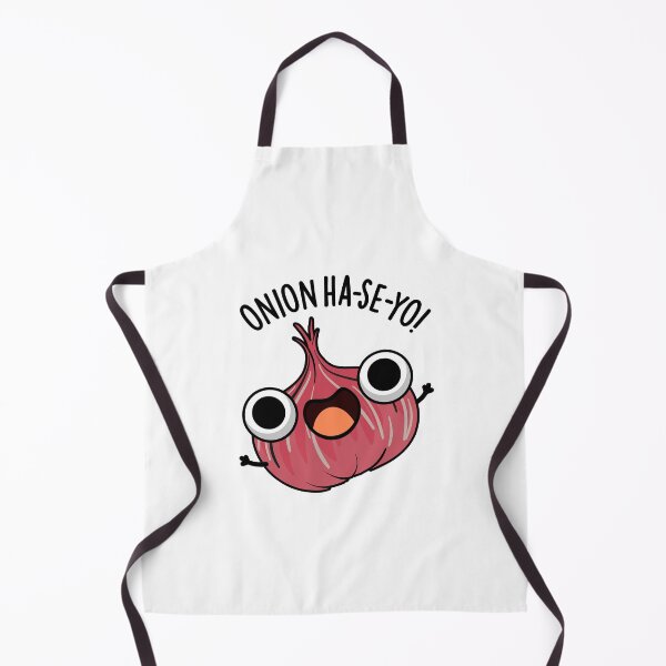 Item preview, Onion Ha-se-yo Funny Korean Pun  designed and sold by punnybone.