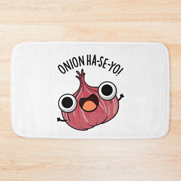 Item preview, Onion Ha-se-yo Funny Korean Pun  designed and sold by punnybone.