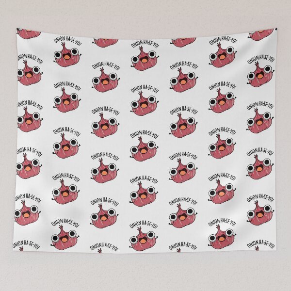 Item preview, Onion Ha-se-yo Funny Korean Pun  designed and sold by punnybone.