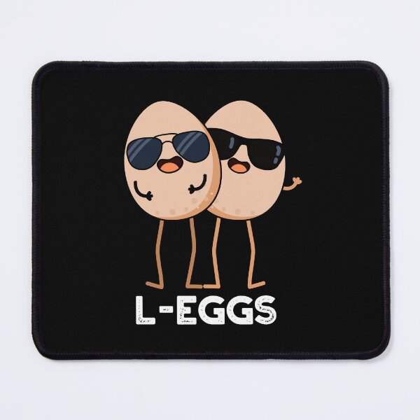 Item preview, L-eggs Funny Egg Pun (Dark BG) designed and sold by punnybone.