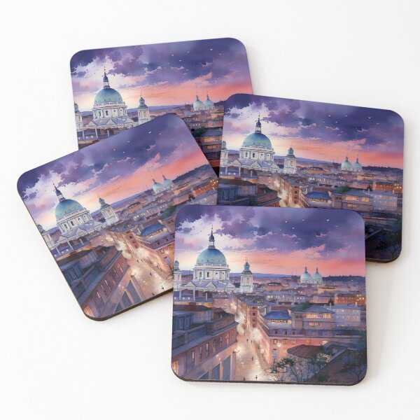 Item preview, Evening Elegance: Urban Dusk Delight designed and sold by aiart-cutegirl.