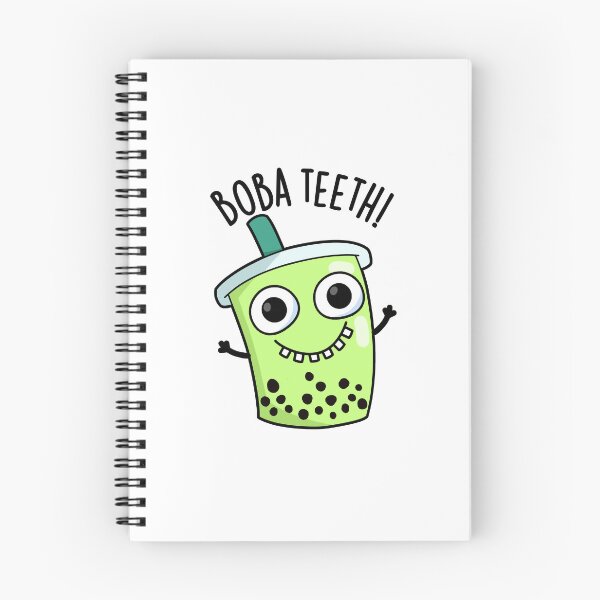 Item preview, Boba Teeth Funny Boba Tea Pun  designed and sold by punnybone.