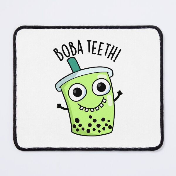 Item preview, Boba Teeth Funny Boba Tea Pun designed and sold by punnybone.