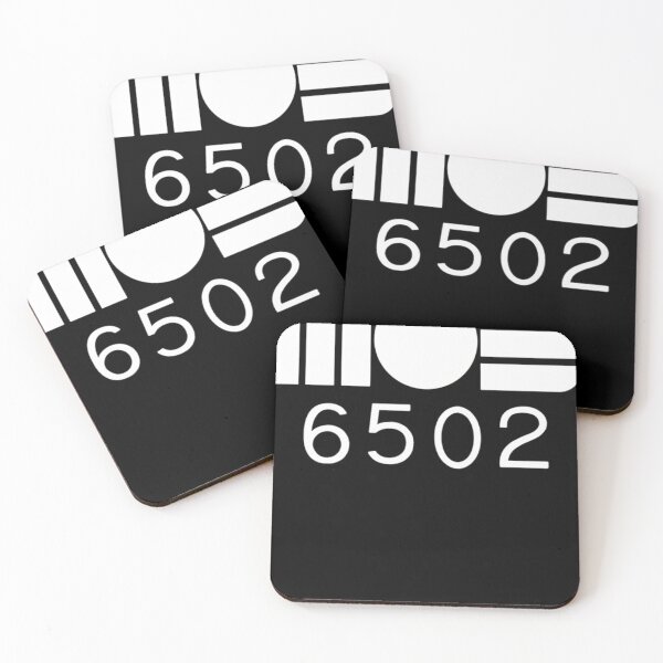 Item preview, Mos 6502 8-Bit Cpu White Logo designed and sold by Lottegeorges.