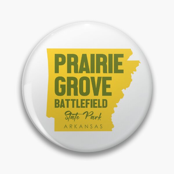 Item preview, Prairie Grove Battlefield State Park Arkansas Map designed and sold by bivenart.