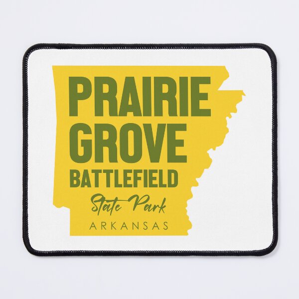 Item preview, Prairie Grove Battlefield State Park Arkansas Map designed and sold by bivenart.