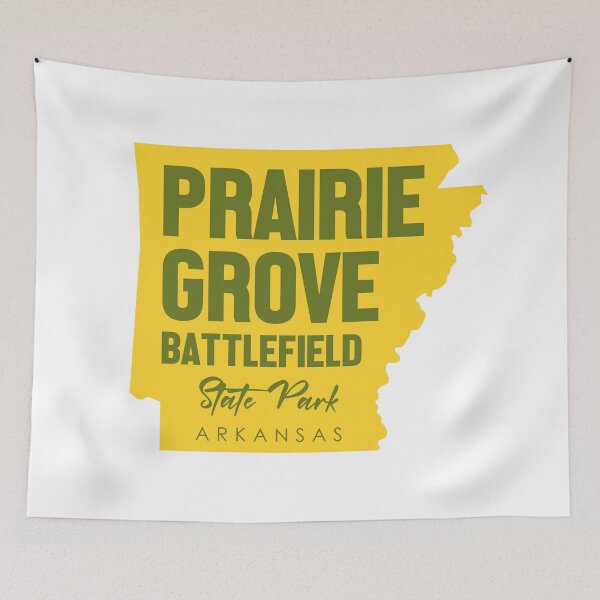 Item preview, Prairie Grove Battlefield State Park Arkansas Map designed and sold by bivenart.