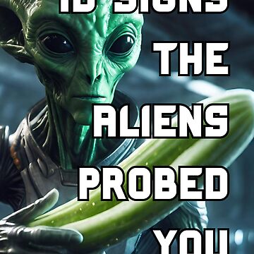 Artwork thumbnail, Fun Fake Book Cover, Aliens Probed You by Kangaboy