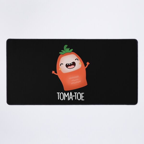 Item preview, Tomatoe Funny Tomato Pun (Dark BG) designed and sold by punnybone.