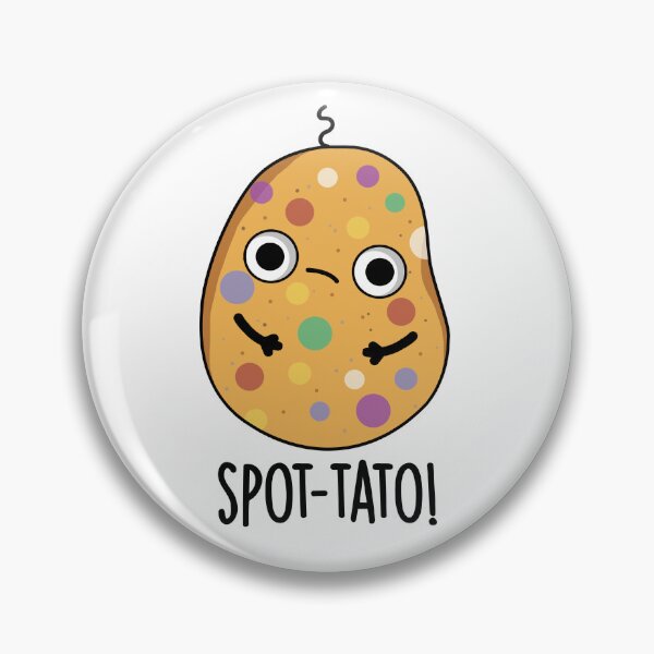 Item preview, Spot-tato Funny Potato Pun  designed and sold by punnybone.