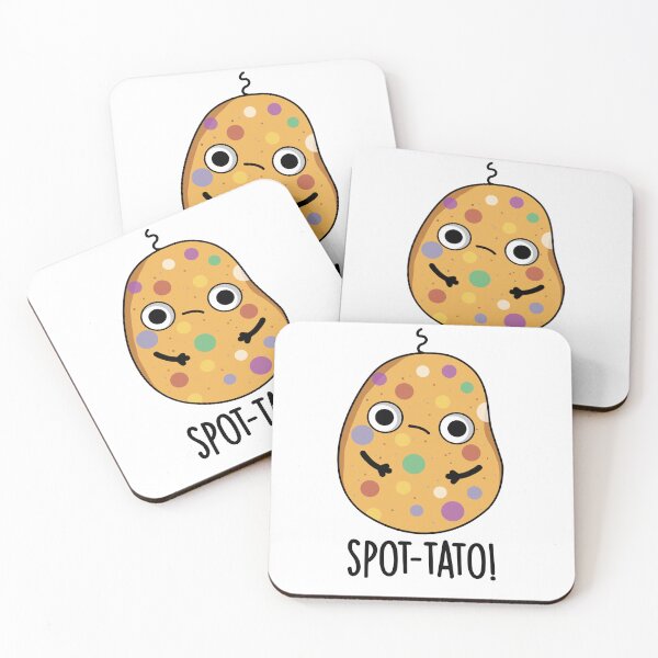Item preview, Spot-tato Funny Potato Pun  designed and sold by punnybone.