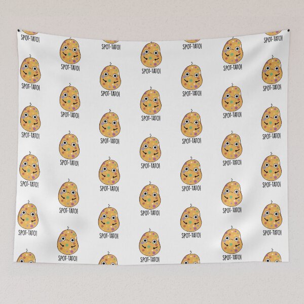 Item preview, Spot-tato Funny Potato Pun  designed and sold by punnybone.