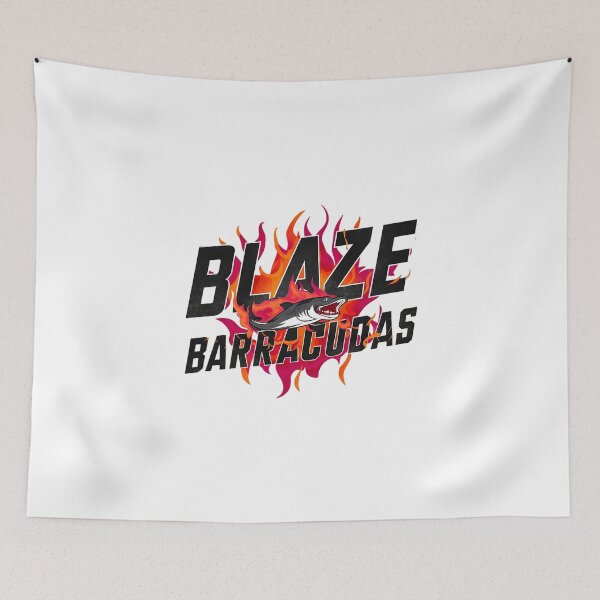 Item preview, Blaze Barracudas, a freely invented sports team designed and sold by Pflugart.