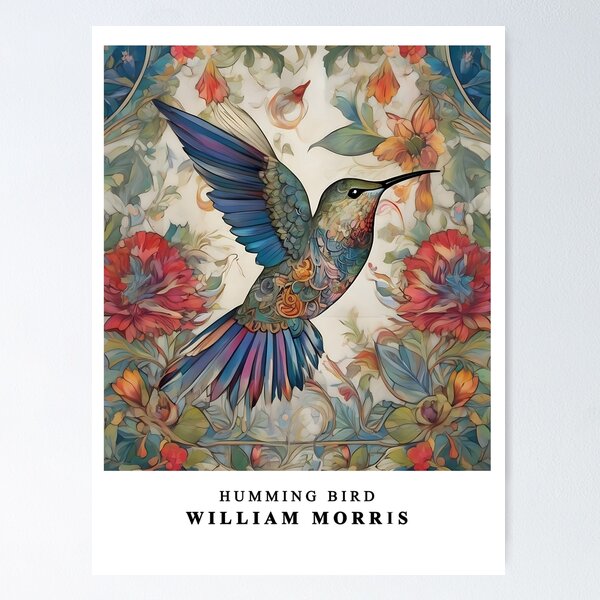 Item preview, William Morris Hummingbird designed and sold by Tamas Das.