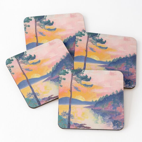 Item preview, Matisse Style, Sea, Coast, Fauvism, Sunset designed and sold by ArtHouseNiklas.