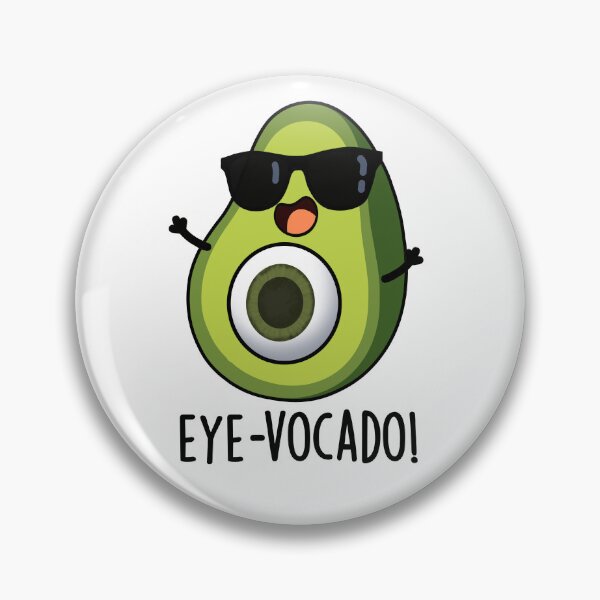 Item preview, Eye-vocado Funny Avocado Pun  designed and sold by punnybone.