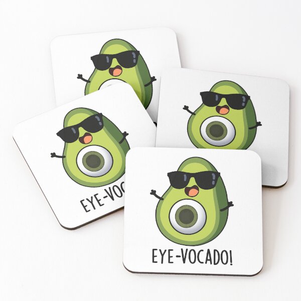 Item preview, Eye-vocado Funny Avocado Pun  designed and sold by punnybone.