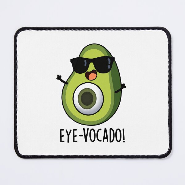 Item preview, Eye-vocado Funny Avocado Pun  designed and sold by punnybone.
