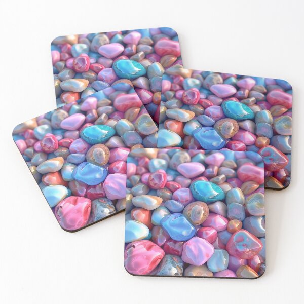 Item preview, Shiny Colorful Stones designed and sold by NicolasGlowArt.