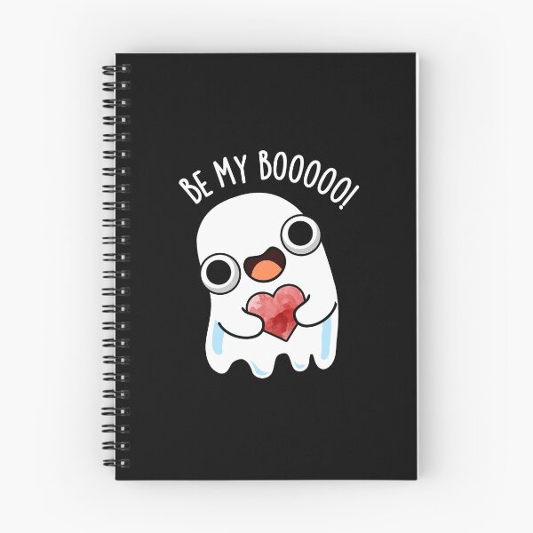 Item preview, Be My Boo Funny Ghost Pun (Dark BG) designed and sold by punnybone.