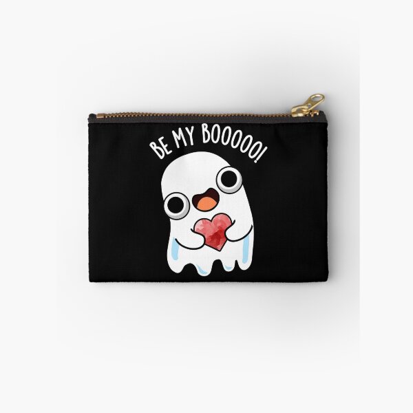 Item preview, Be My Boo Funny Ghost Pun (Dark BG) designed and sold by punnybone.