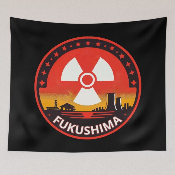 Item preview, Retro Fukushima Nuclear Disaster designed and sold by TomFrontierArt.