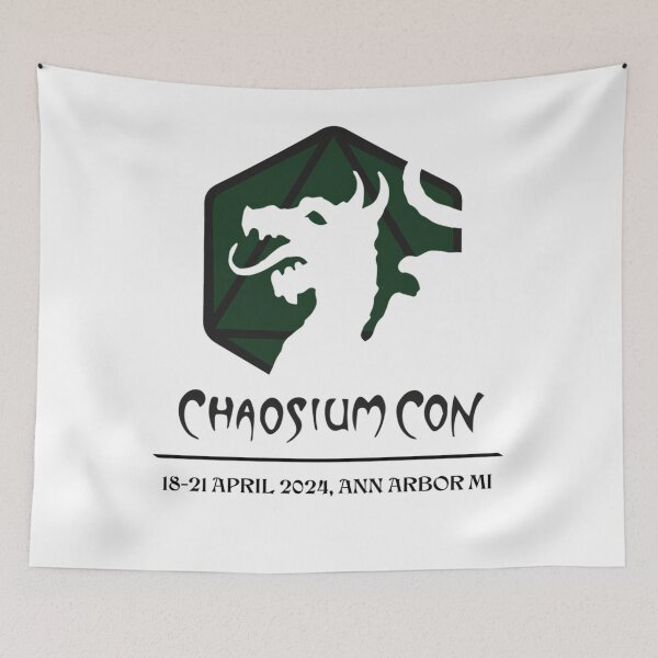 Item preview, Chaosium Con 2024 Official T-Shirt - Green Logo designed and sold by Benoitouellet.