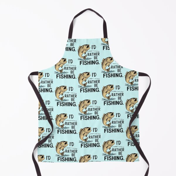 Item preview, I'd Rather Be Fishing designed and sold by KLArtzStore.