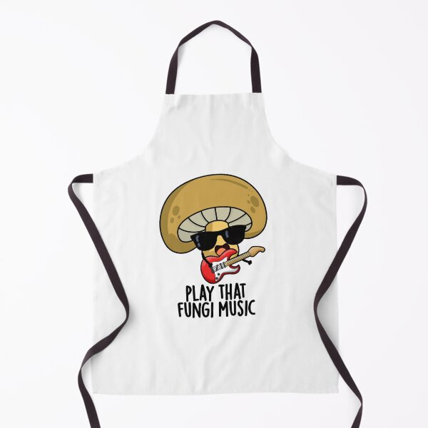 Item preview, Play That Fungi Music Funny Mushroom Pun designed and sold by punnybone.