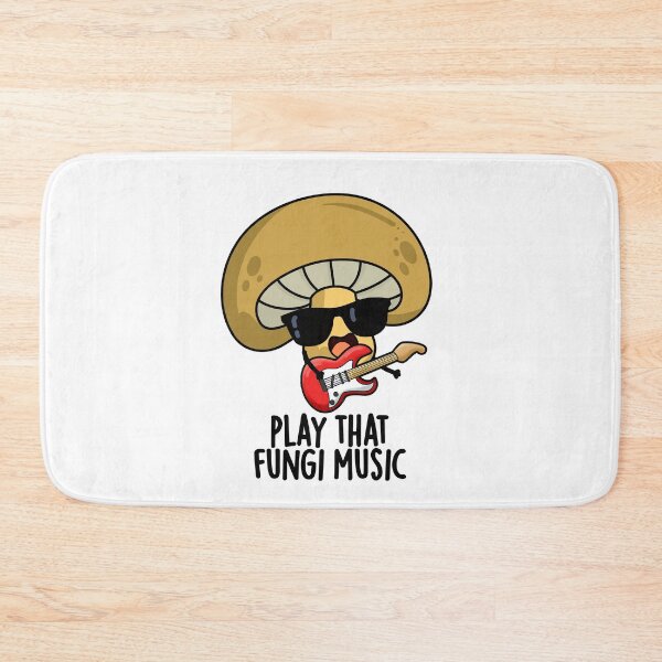 Item preview, Play That Fungi Music Funny Mushroom Pun  designed and sold by punnybone.