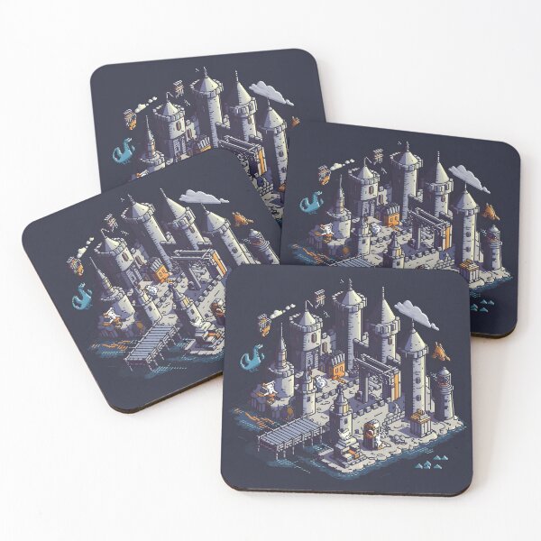 Item preview, Pixel Castle designed and sold by WANBASTEN.