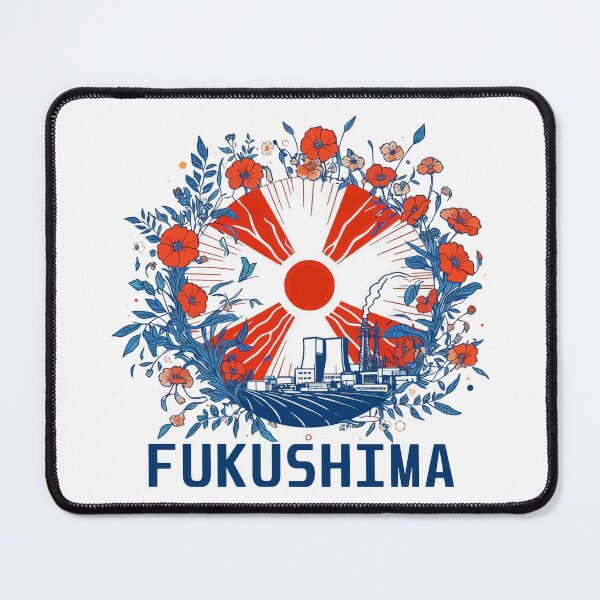 Item preview, Floral Fukushima Nuclear Disaster Symbol designed and sold by TomFrontierArt.