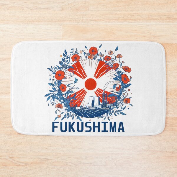 Item preview, Floral Fukushima Nuclear Disaster Symbol designed and sold by TomFrontierArt.