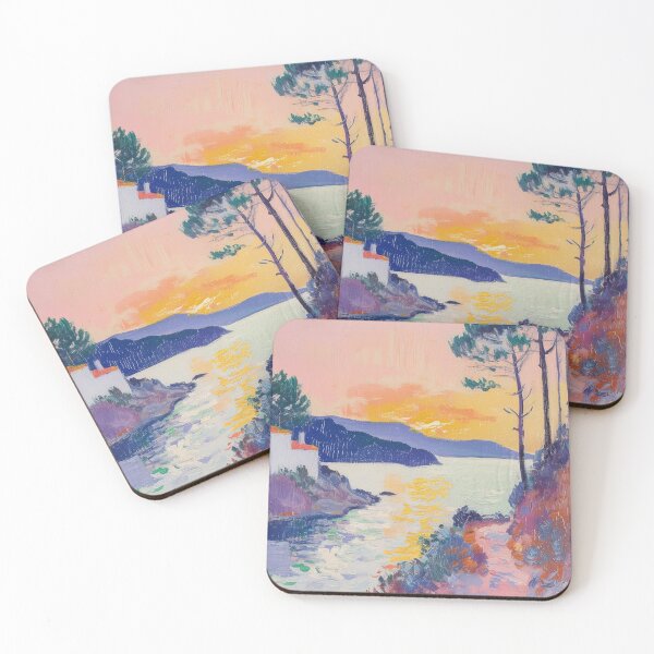 Item preview, Matisse Style, Sea, Coast, Fauvism, Sunset designed and sold by ArtHouseNiklas.