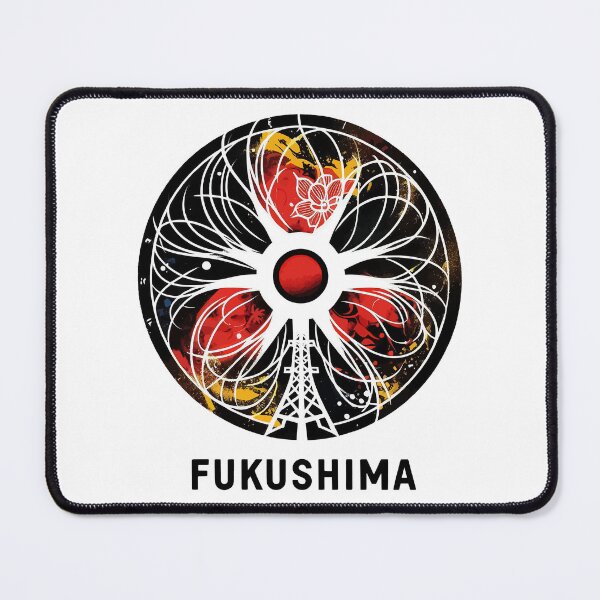 Item preview, Floral Fukushima Nuclear Disaster Artistic Symbol designed and sold by TomFrontierArt.