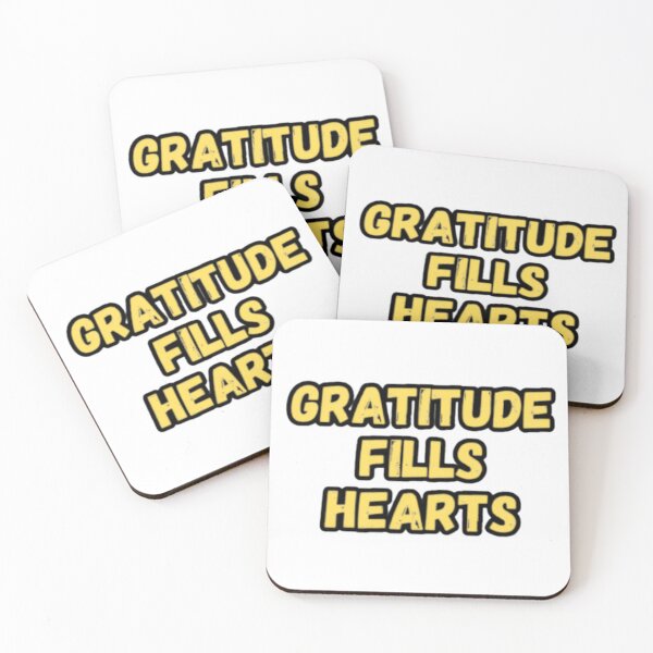 Item preview, Gratitude Fills Heart designed and sold by CapriCreatives.