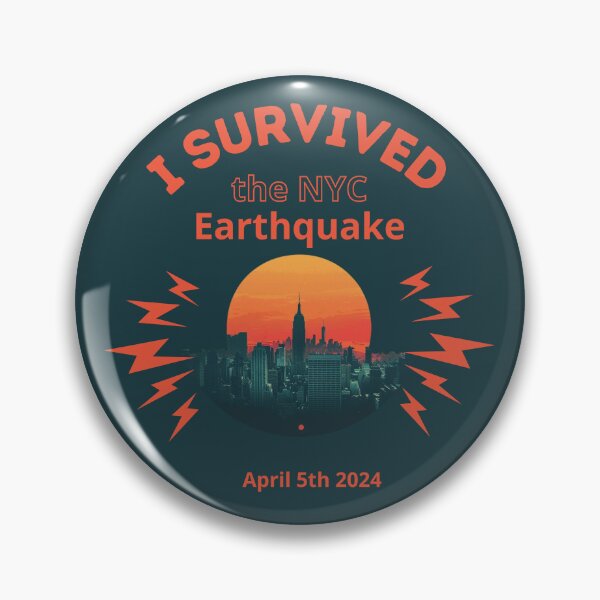 Item preview, NYC earthquake 2024 designed and sold by AnnDart.