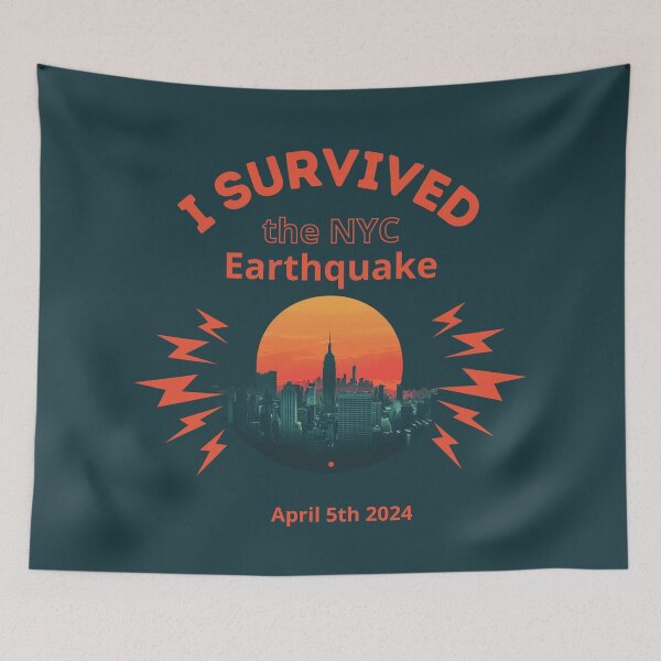 Item preview, NYC earthquake 2024 designed and sold by AnnDart.